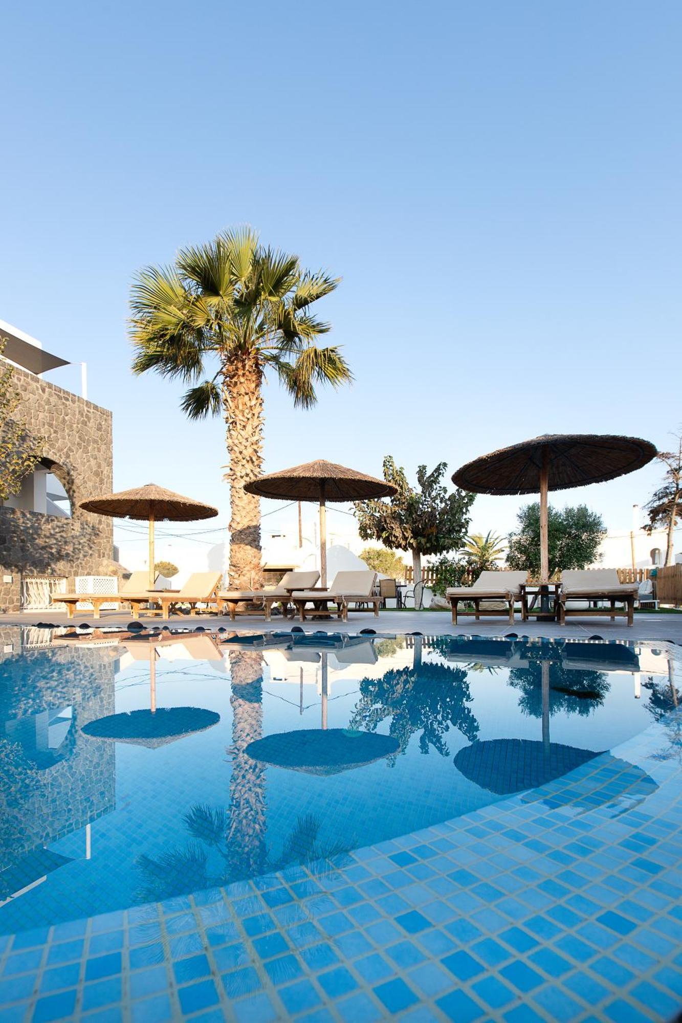 Santorini Villatzio Suites Месарія Екстер'єр фото