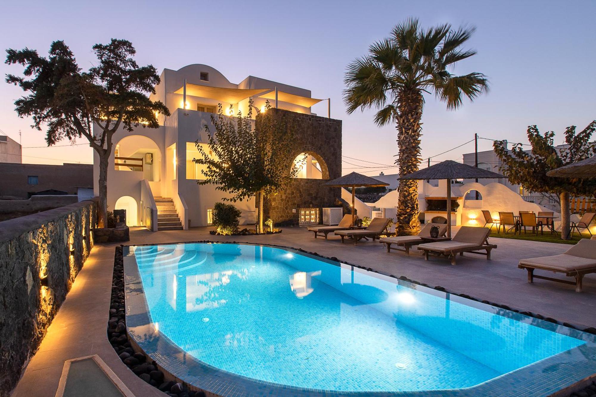 Santorini Villatzio Suites Месарія Екстер'єр фото
