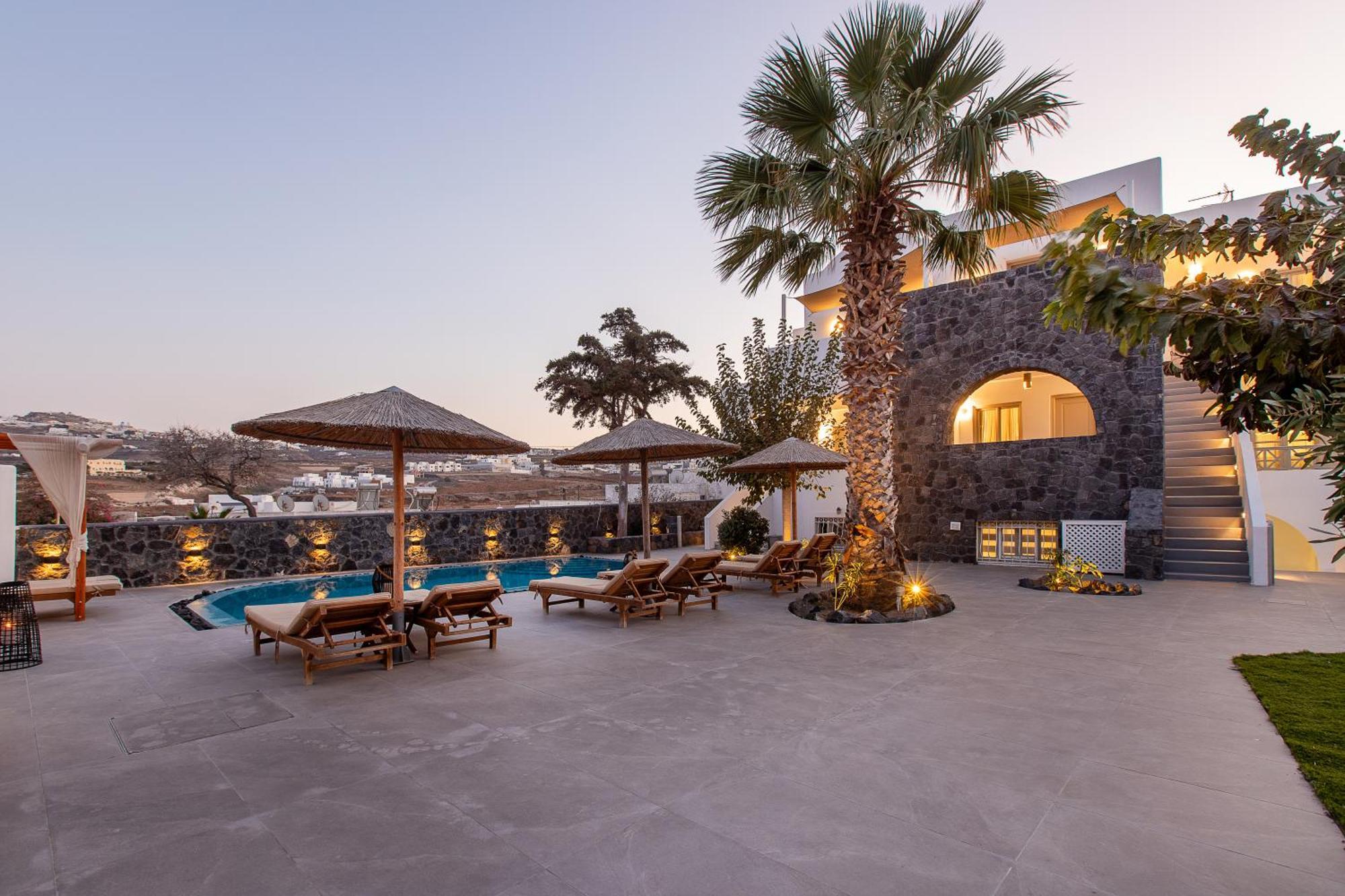 Santorini Villatzio Suites Месарія Екстер'єр фото