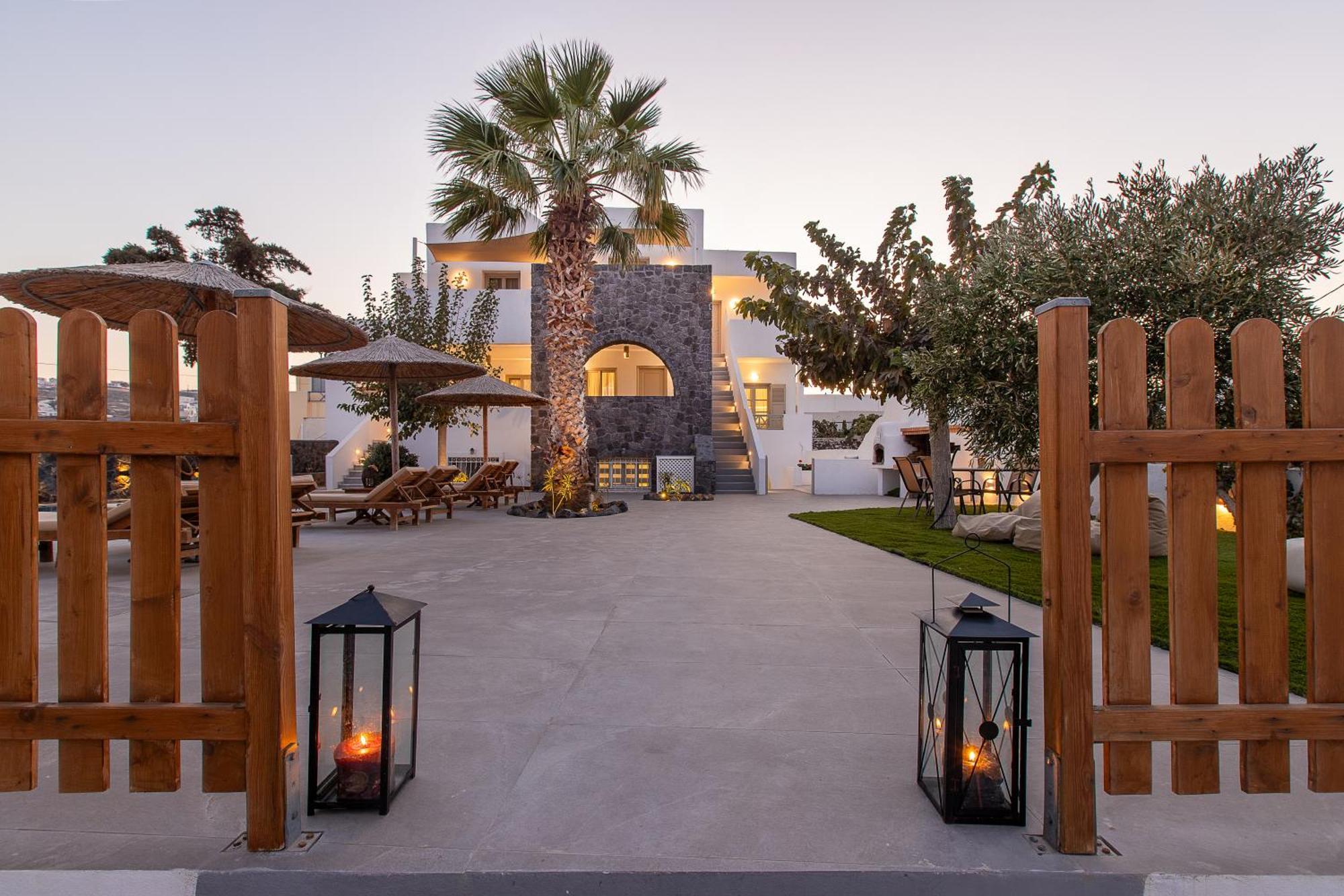 Santorini Villatzio Suites Месарія Екстер'єр фото