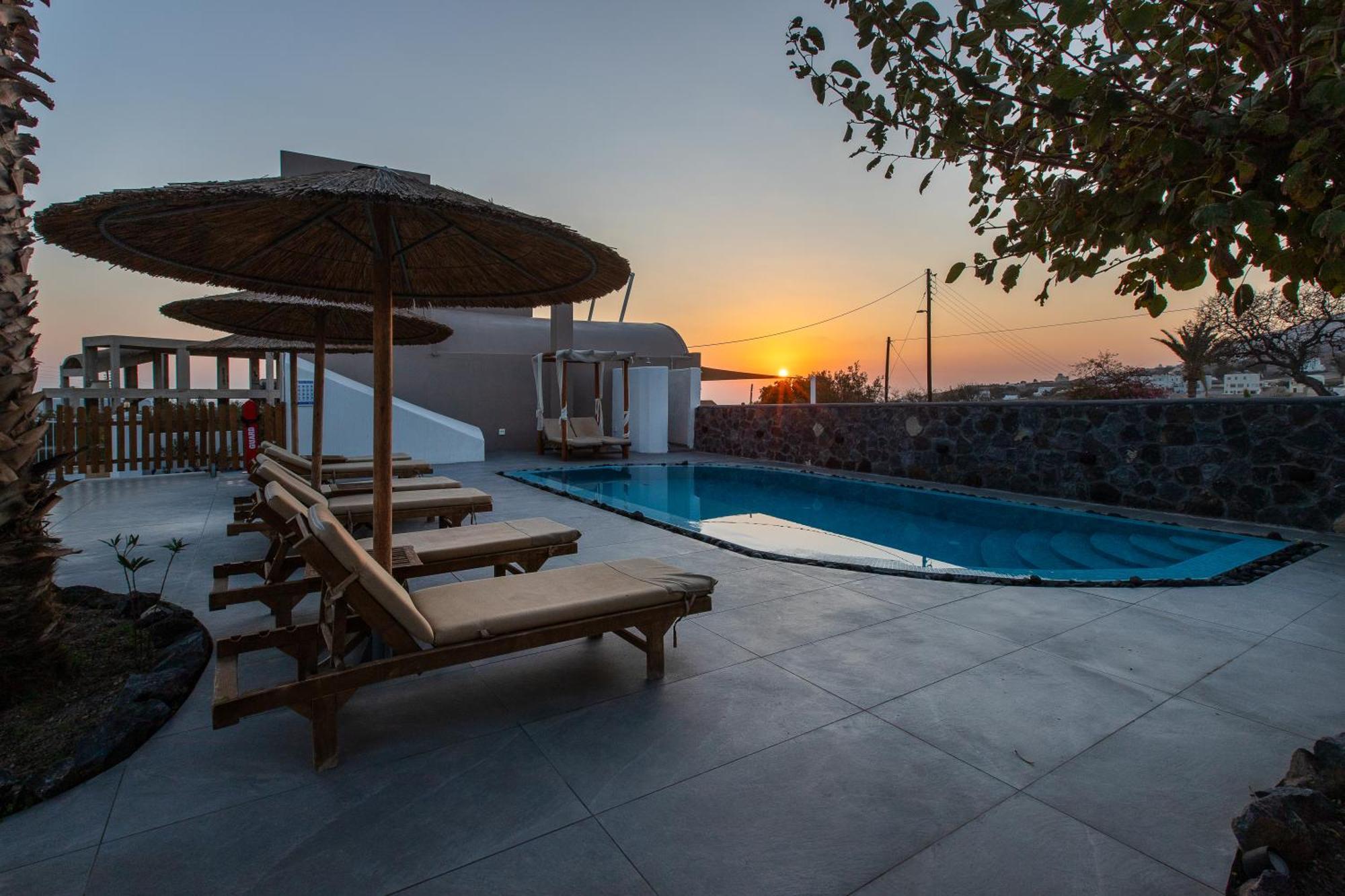 Santorini Villatzio Suites Месарія Екстер'єр фото