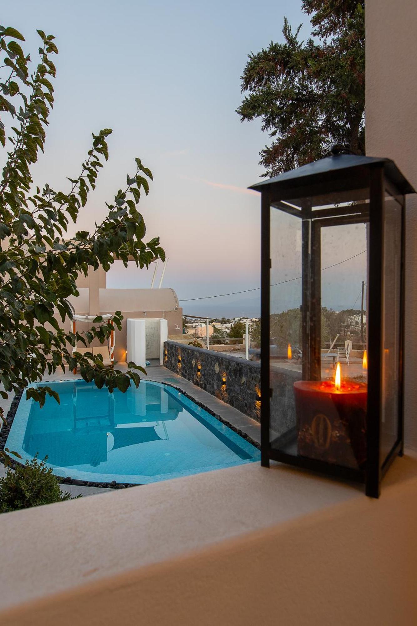 Santorini Villatzio Suites Месарія Екстер'єр фото